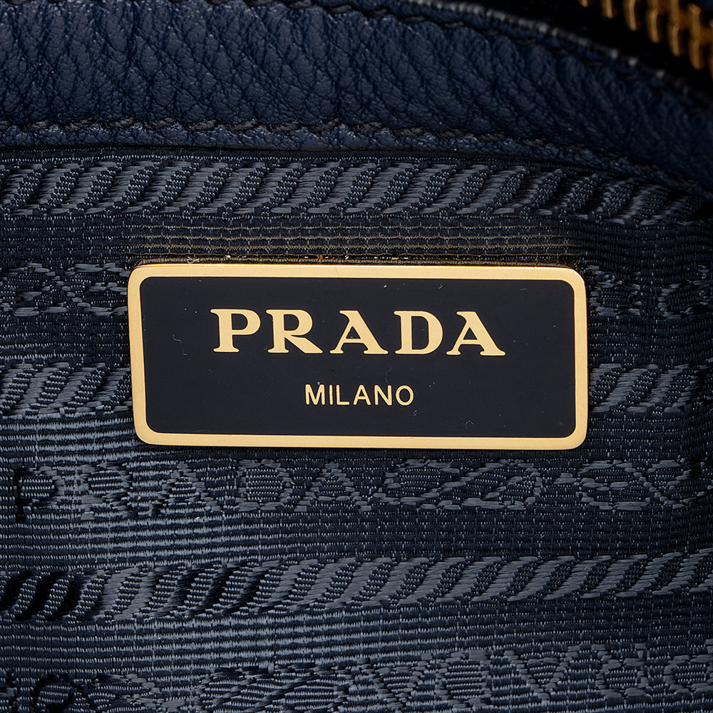 Prada Vitello Daino Small Tote (SHF-21570)