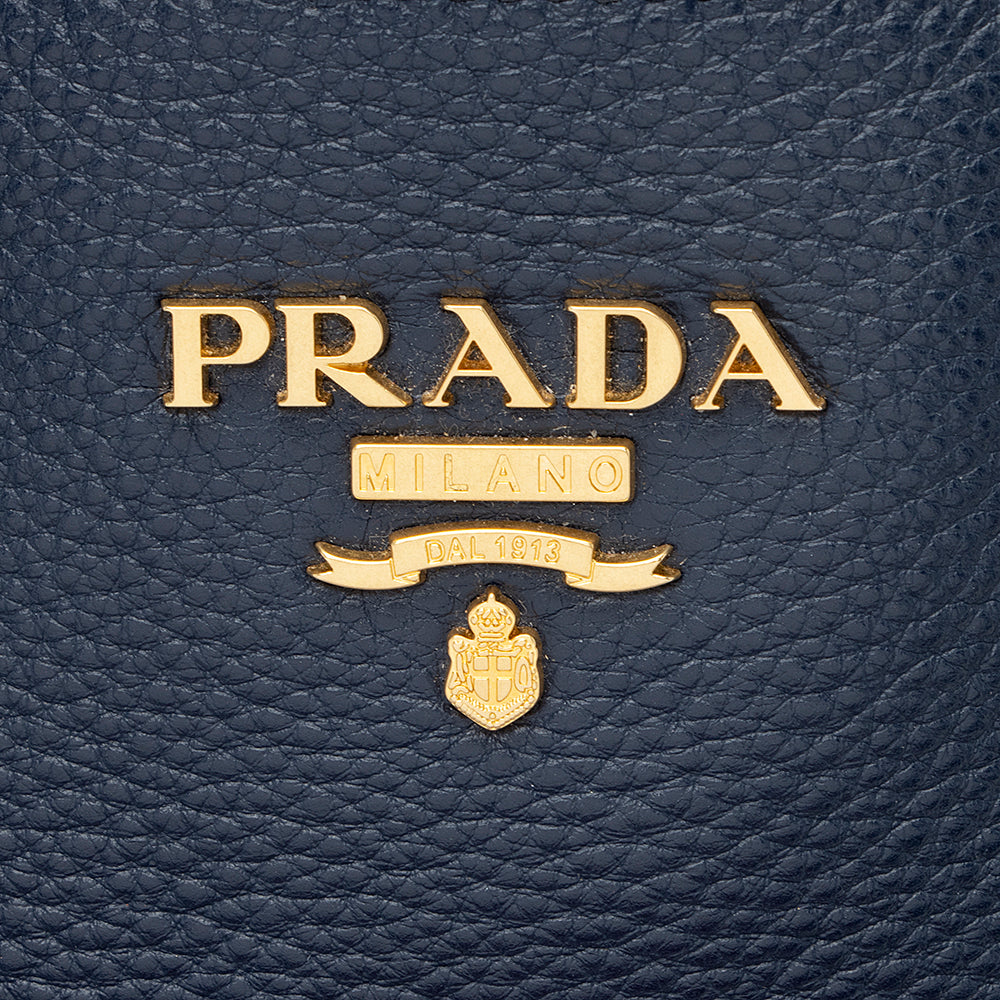 Prada Vitello Daino Small Tote (SHF-21570)