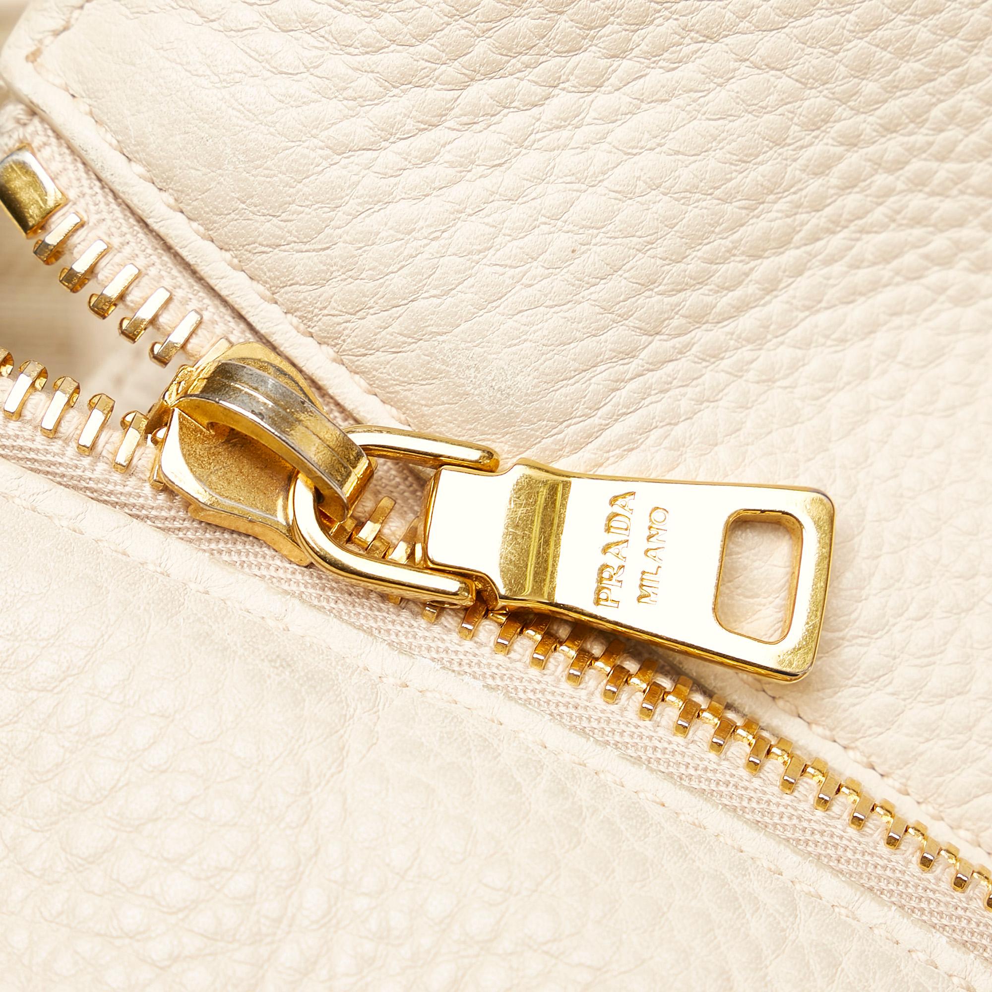Prada Vitello Daino Tote Bag (SHG-29698)