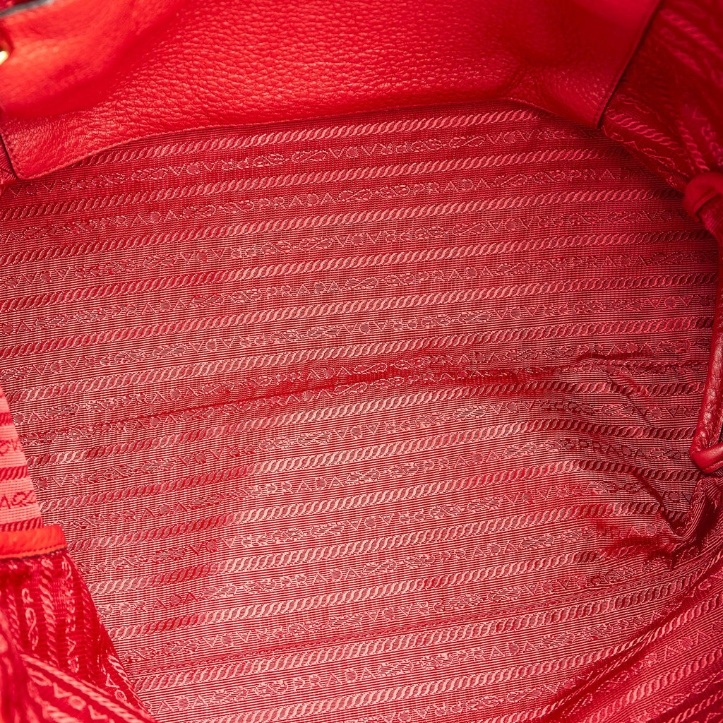 Prada Vitello Daino Tote Bag (SHG-29806)