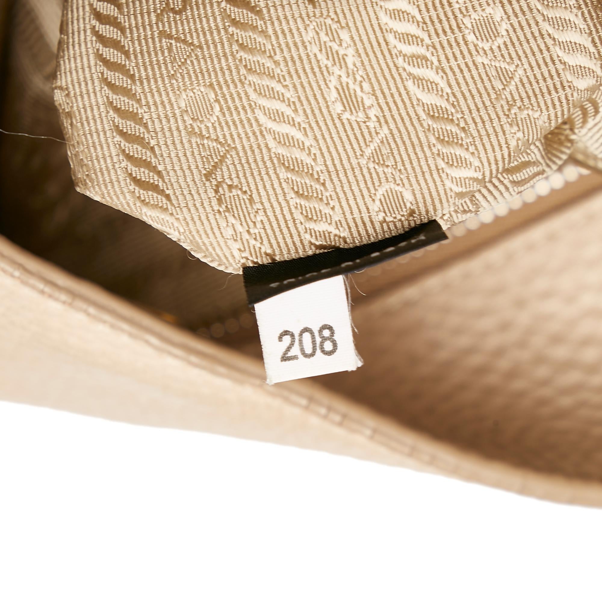 Prada Vitello Daino Tote Bag (SHG-30761)