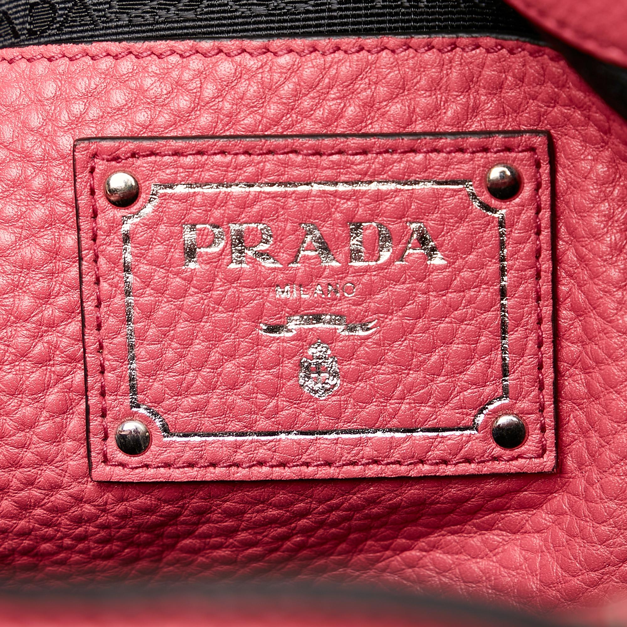 Prada Vitello Daino Tote Bag (SHG-31339)