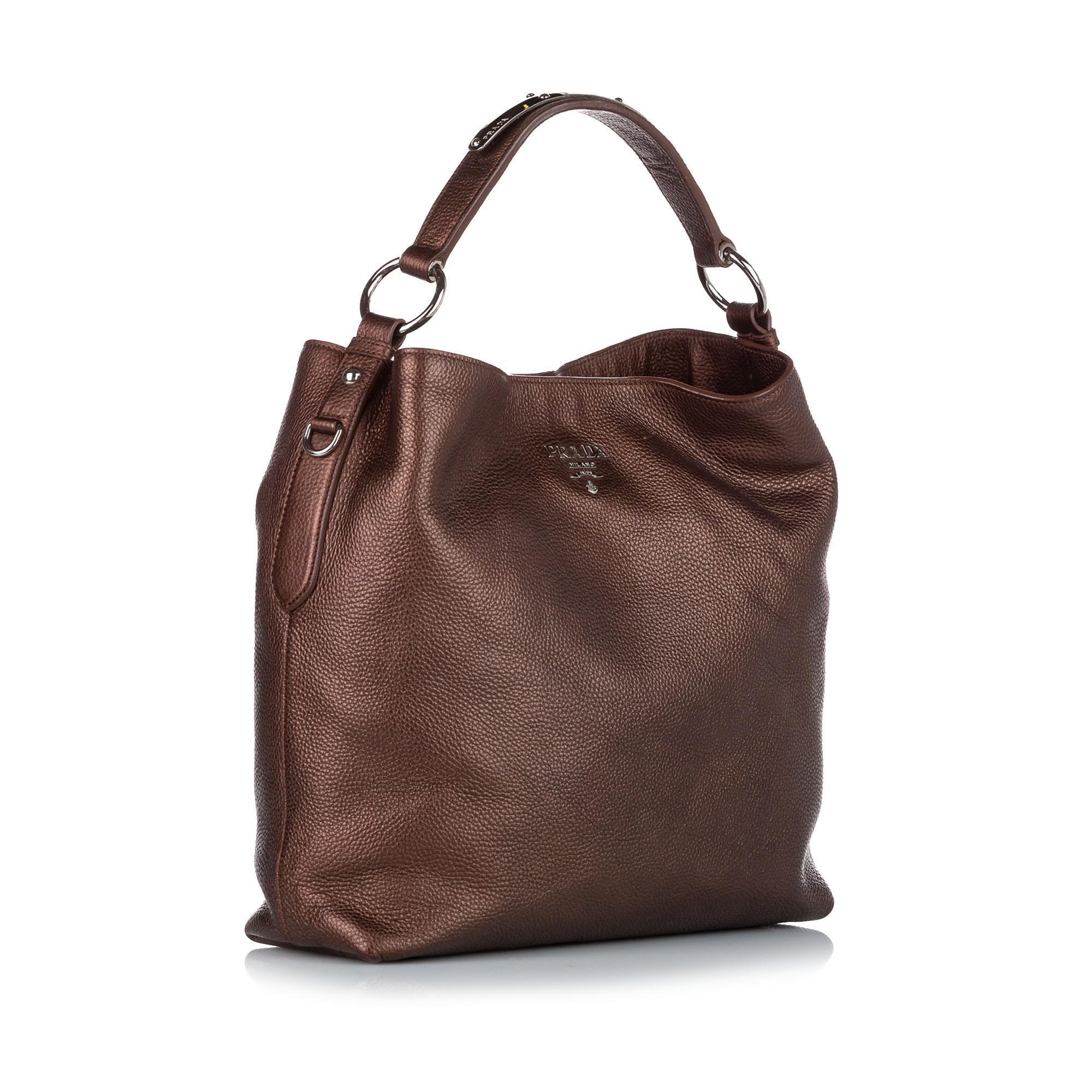 Prada Vitello Daino Tote Bag (SHG-32091)