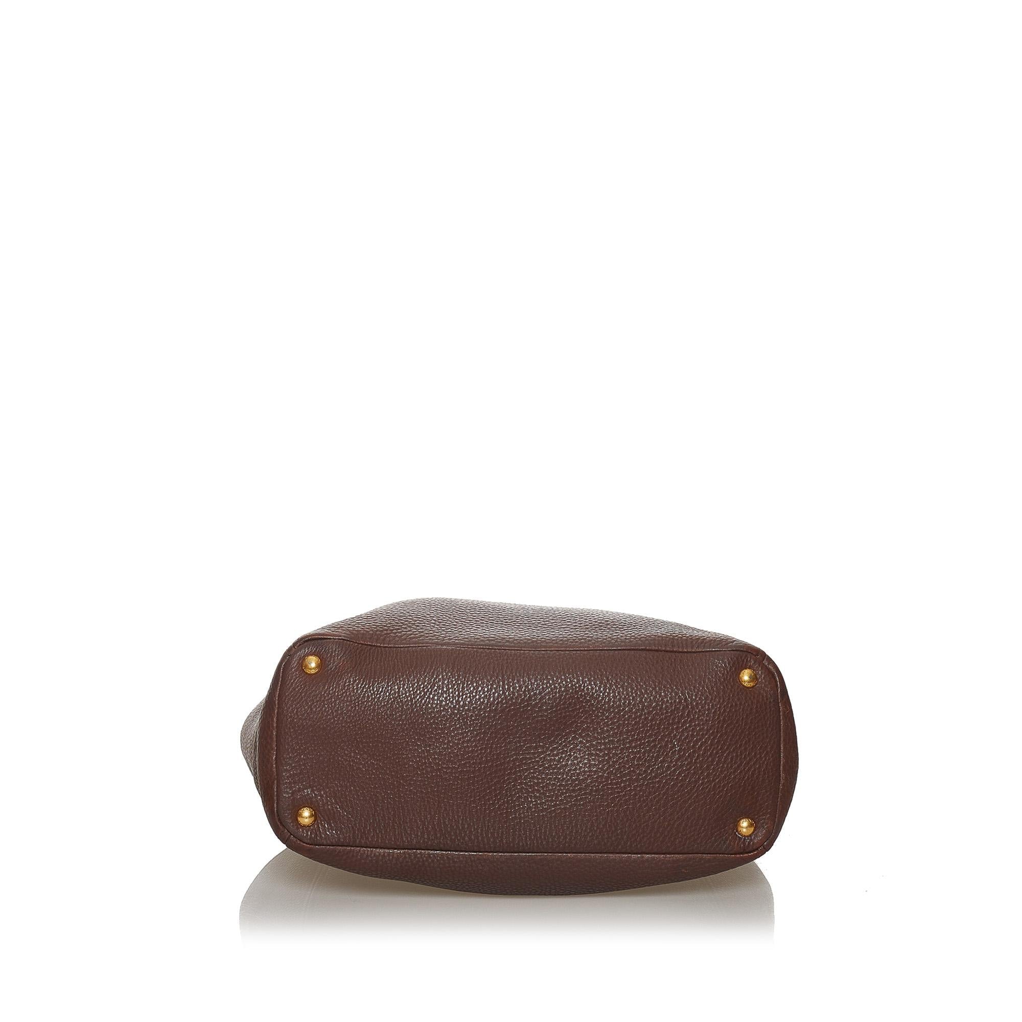Prada Vitello Daino Tote Bag (SHG-33414)