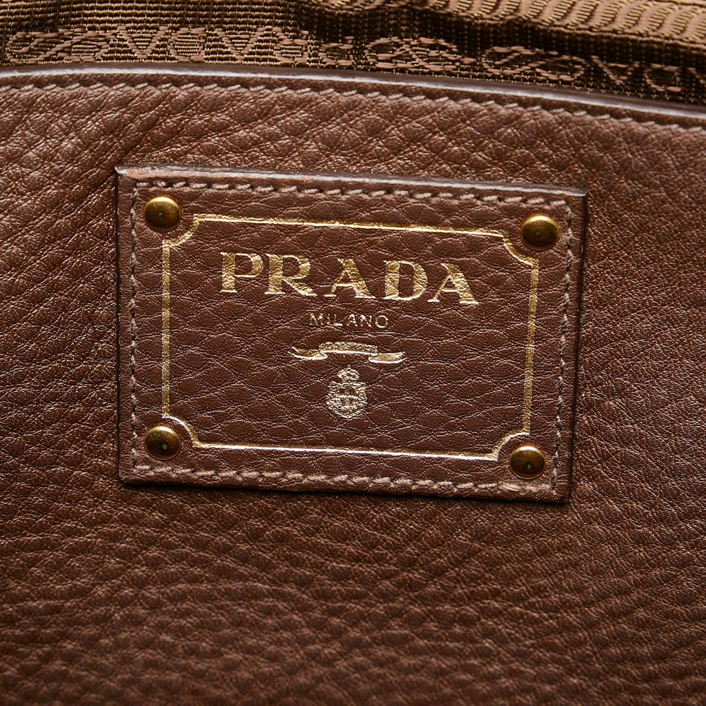 Prada Vitello Daino Tote Bag (SHG-33414)