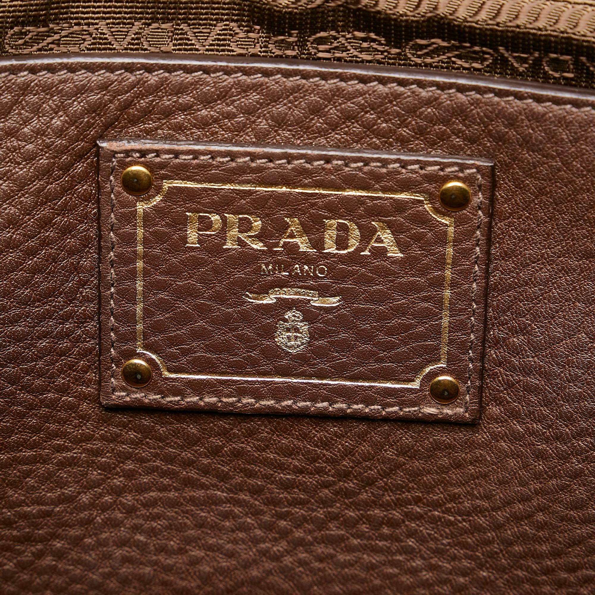 Prada Vitello Daino Tote Bag (SHG-33414)
