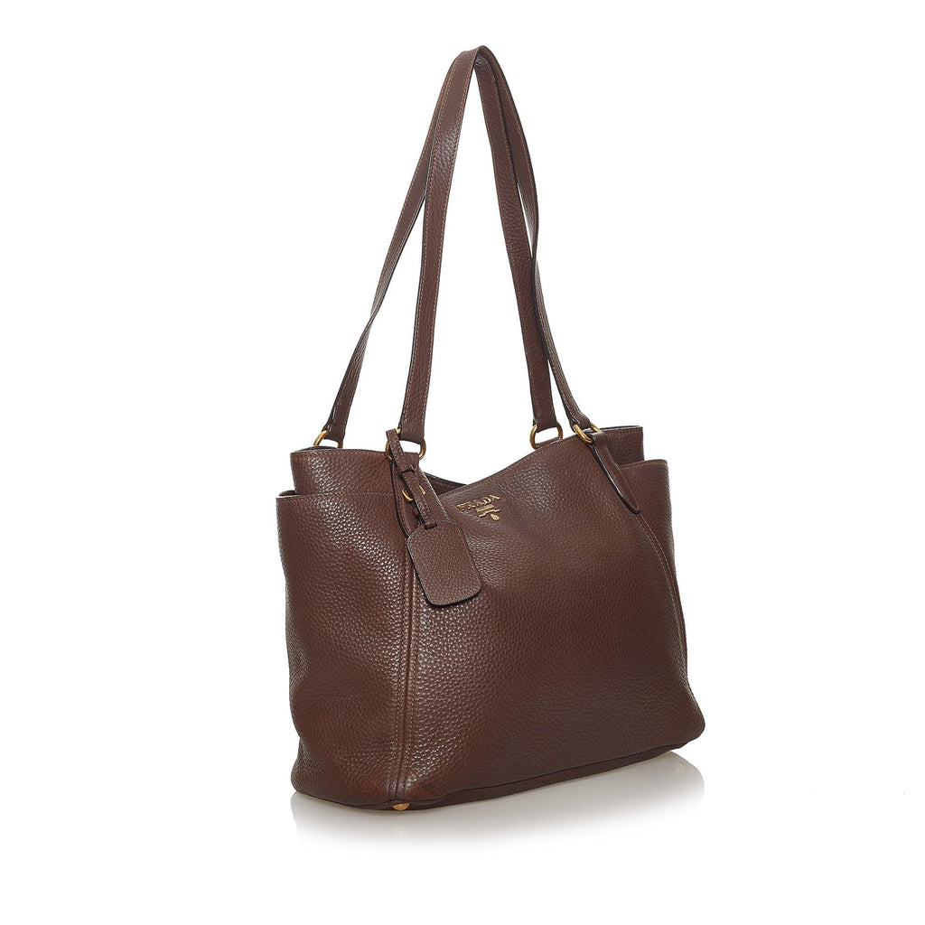Prada Vitello Daino Tote Bag (SHG-33414)