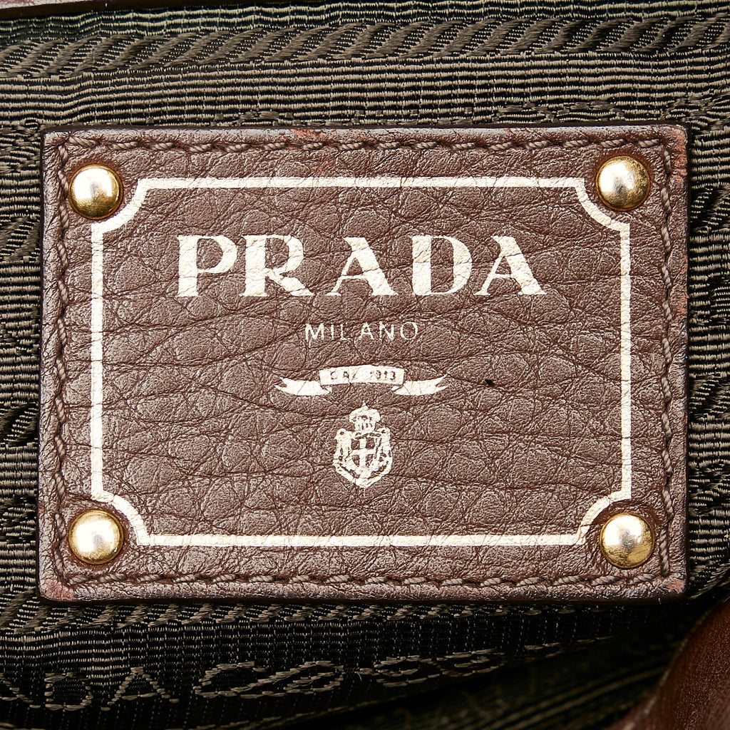 Prada Vitello Daino Tote Bag (SHG-33845)