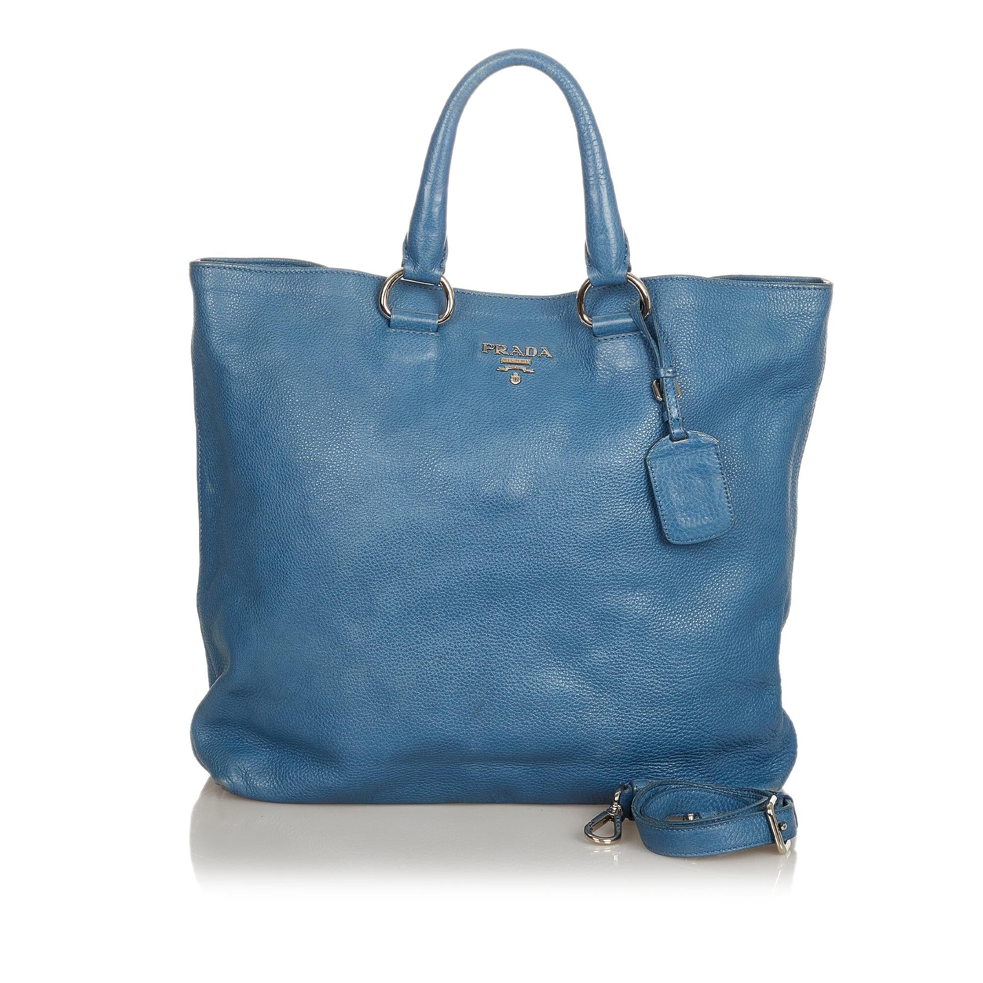 Prada Vitello Daino Tote Bag (SHG-33994)