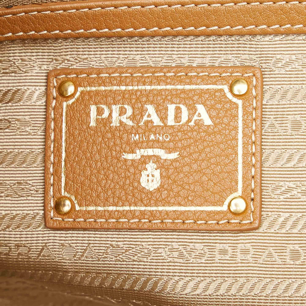 Prada Vitello Daino Tote Bag (SHG-34028)