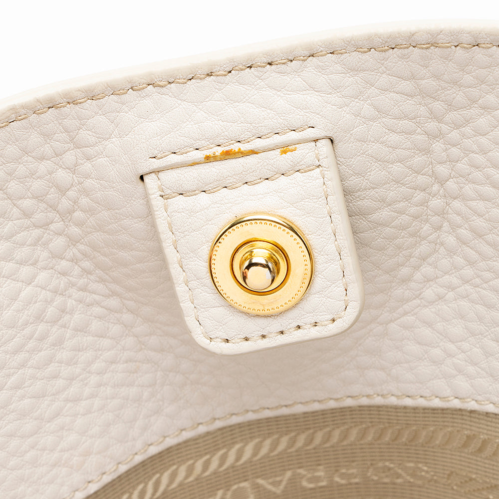 Prada Vitello Daino Tote (SHF-17579)