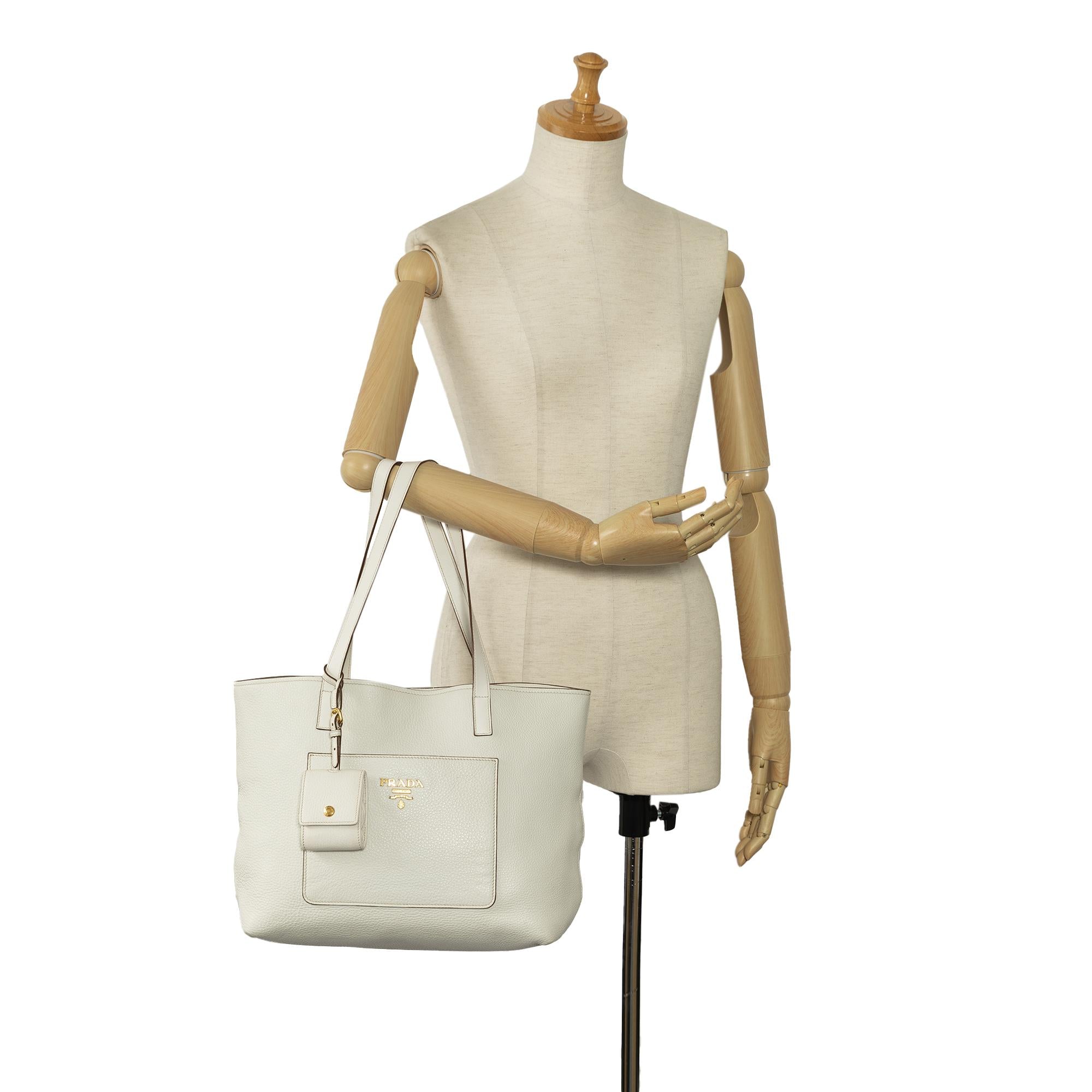 Prada Vitello Daino Tote (SHG-7Dy5oI)