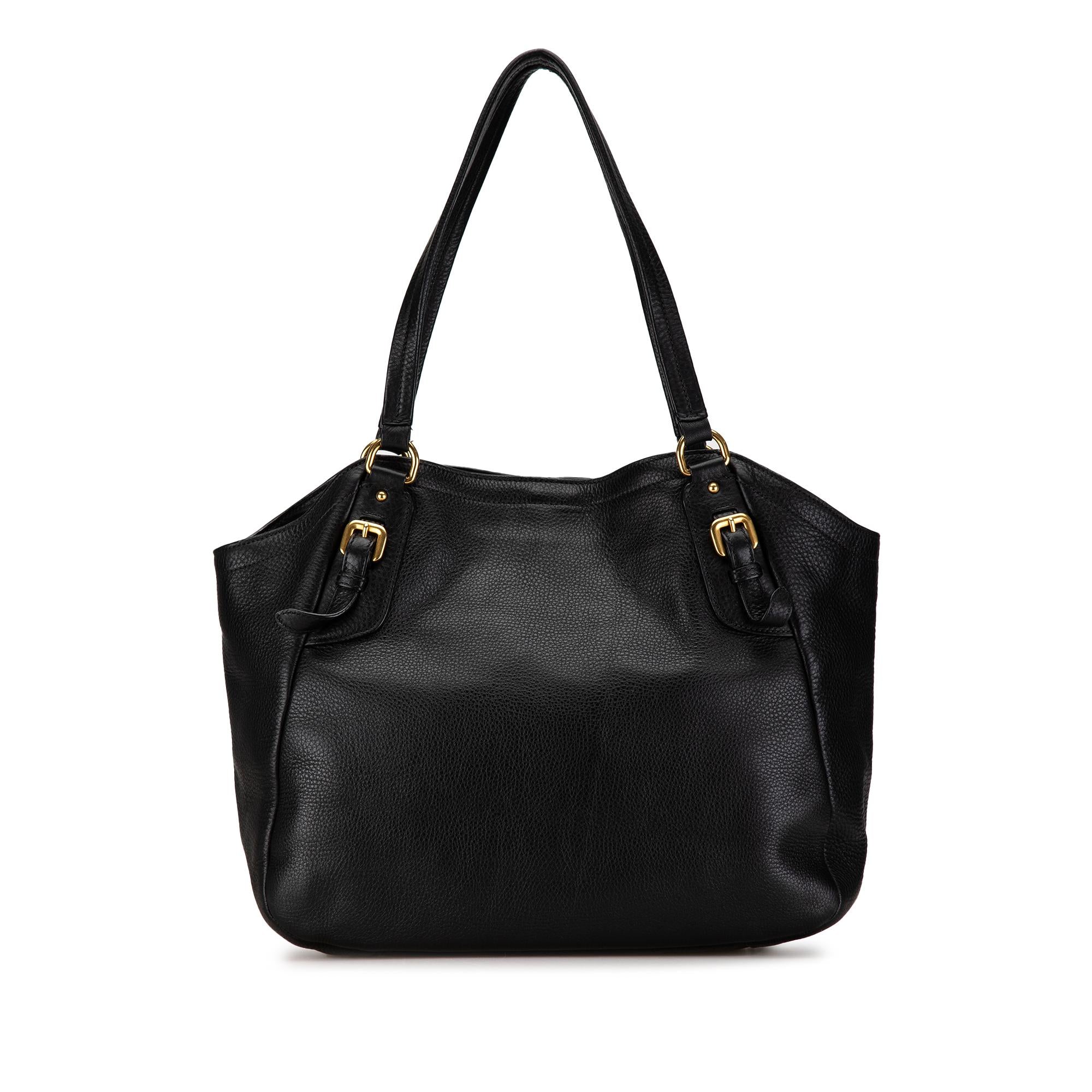 Prada Vitello Daino Tote (SHG-gNT3TM)