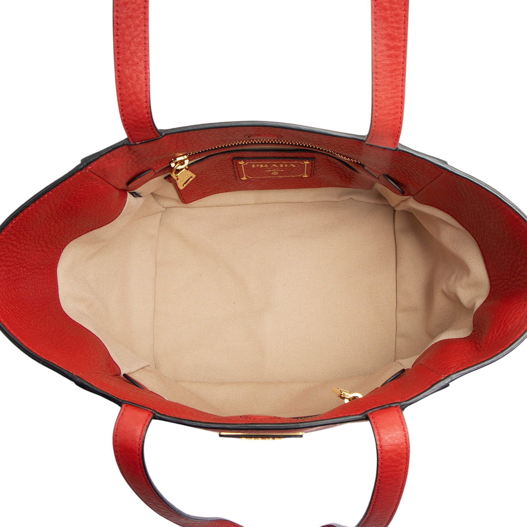 Prada Vitello Daino Tote