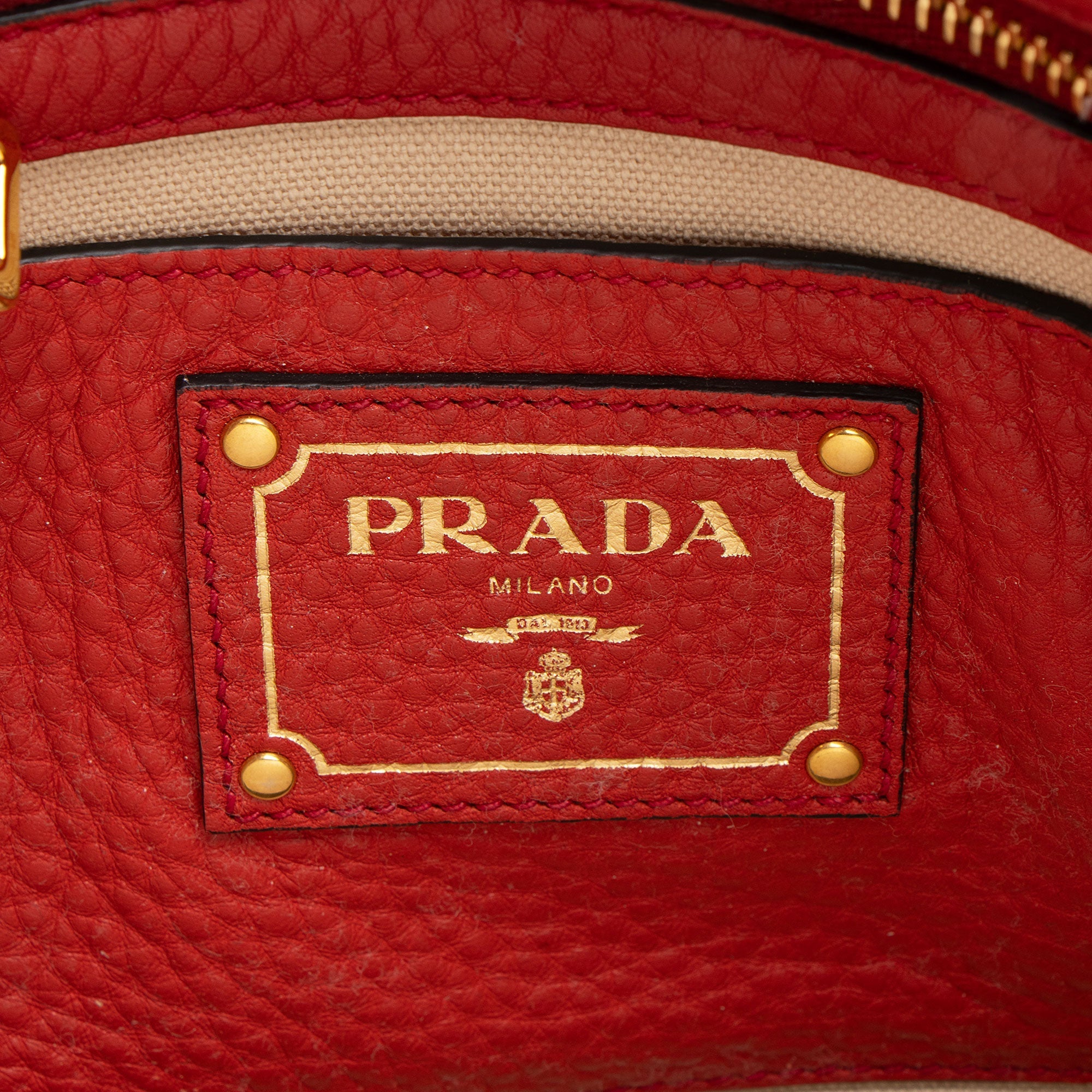 Prada Vitello Daino Tote