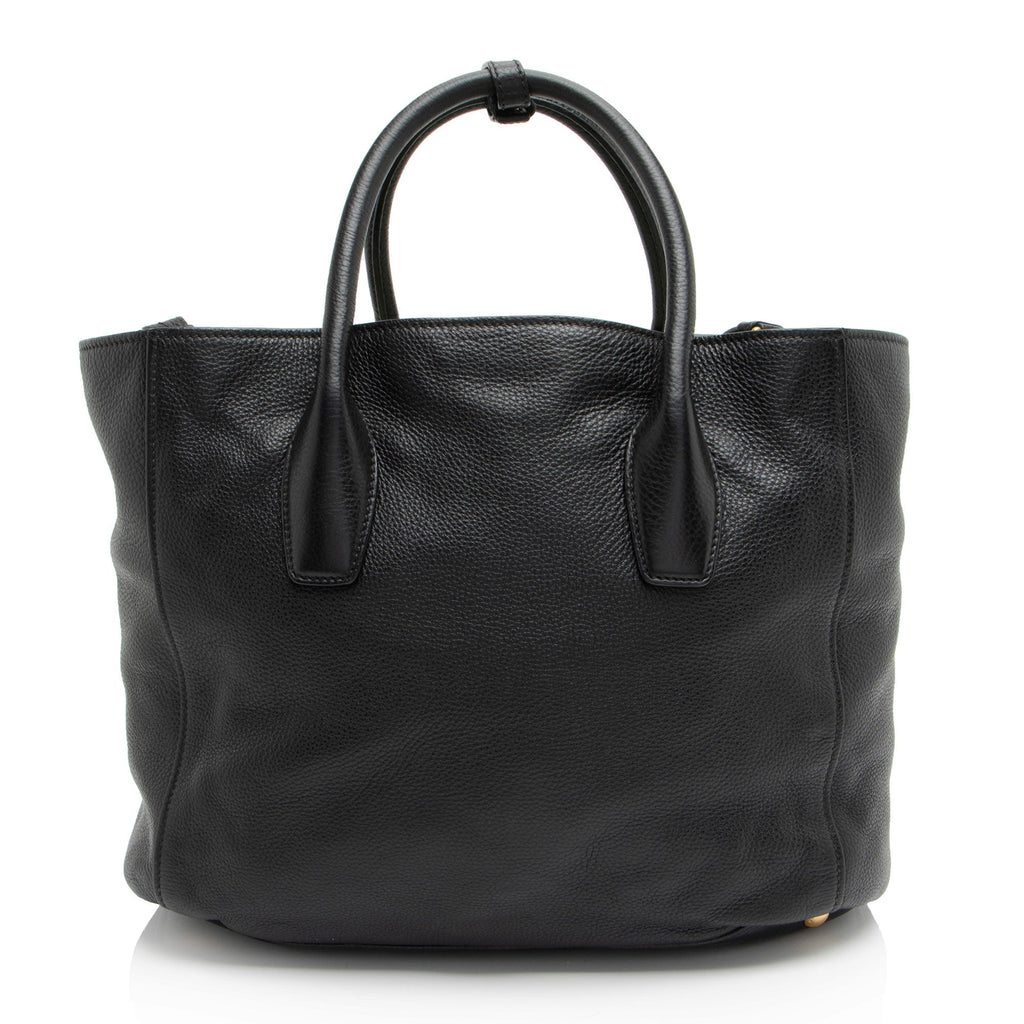 Prada Vitello Daino Large Open Tote