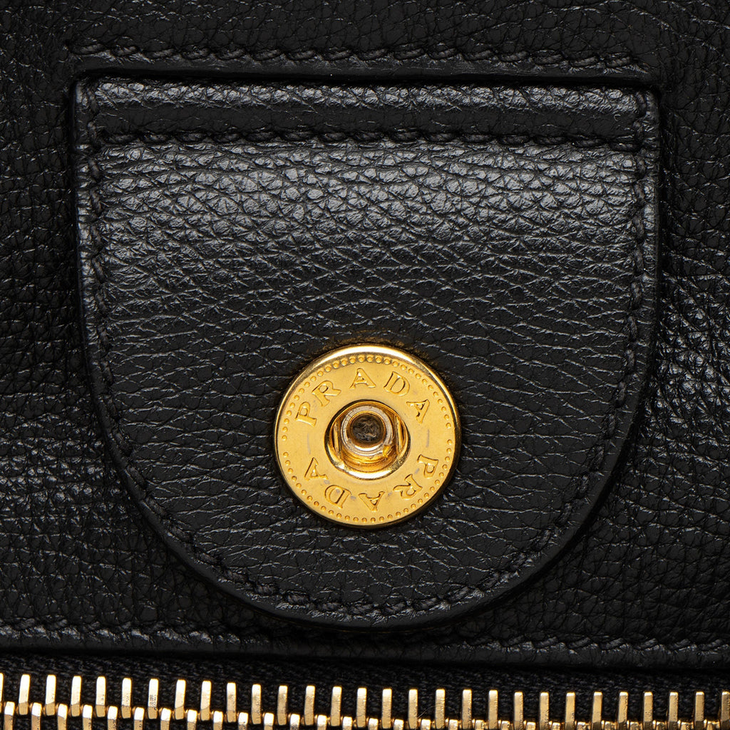 Prada Vitello Daino Large Open Tote