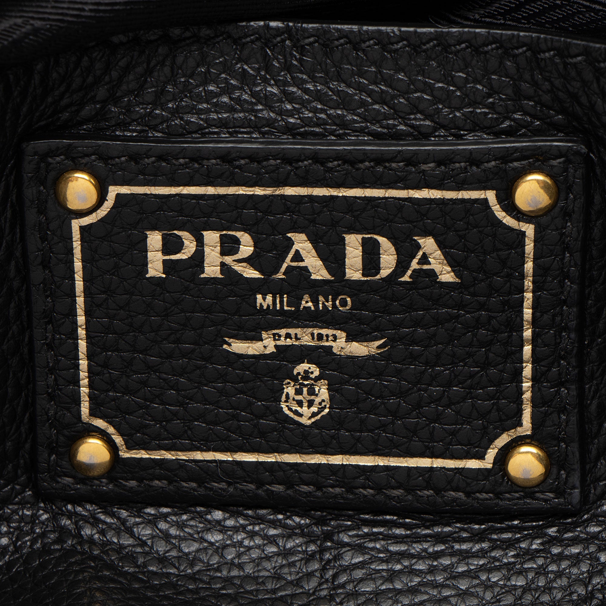 Prada Vitello Daino Large Open Tote