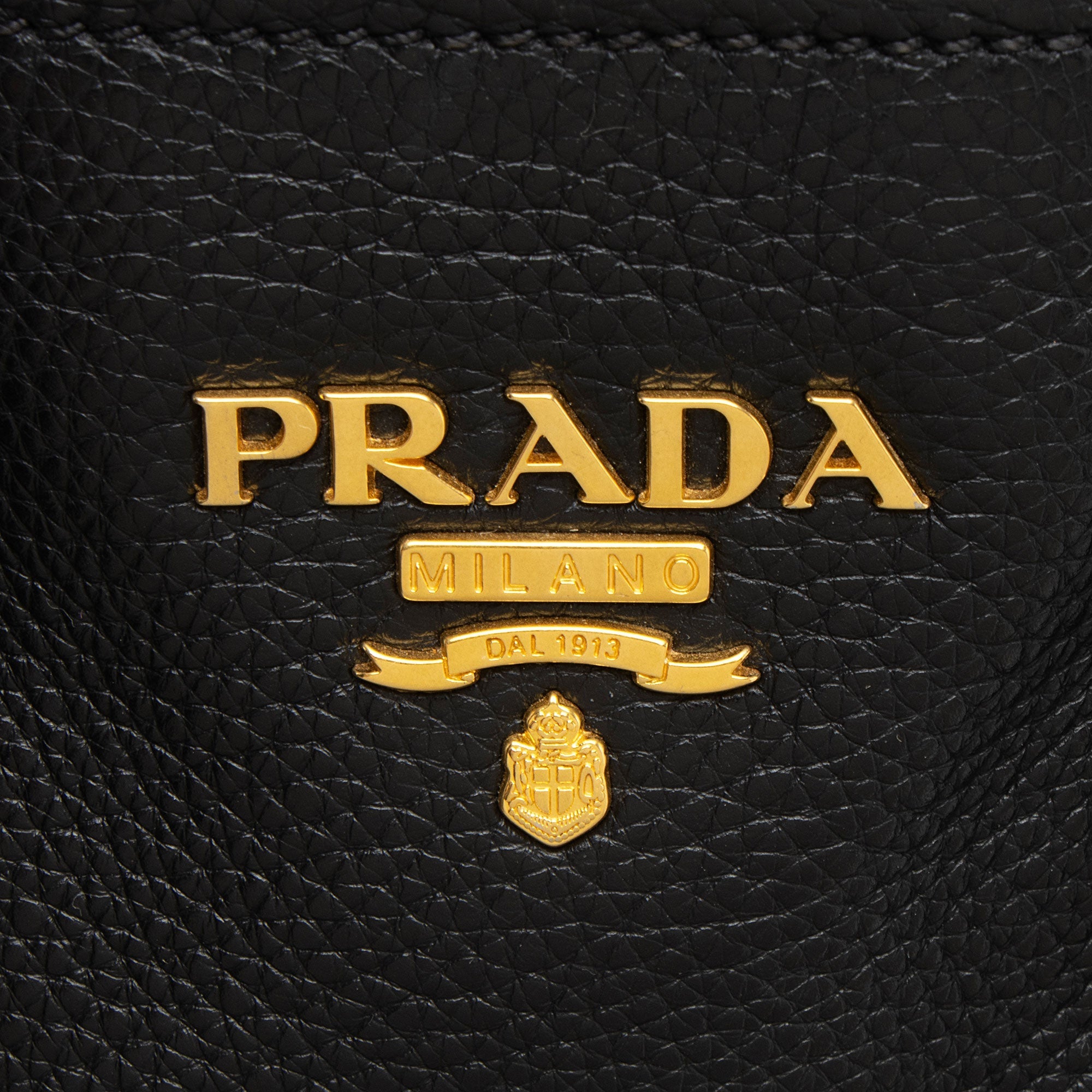 Prada Vitello Daino Large Open Tote