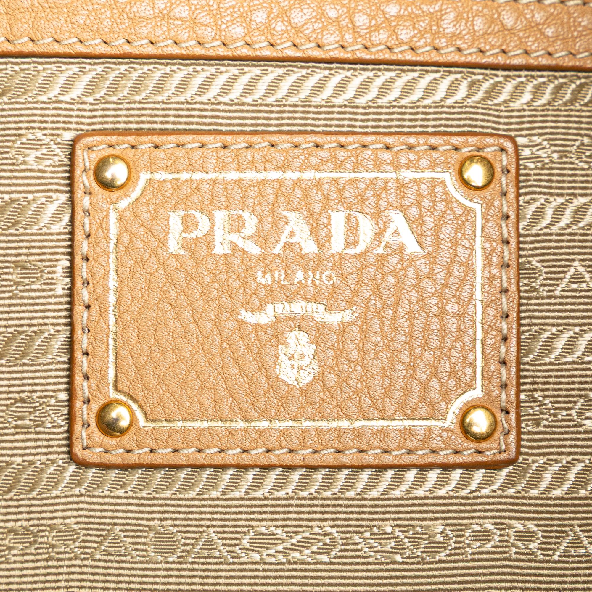 Prada Vitello Daino Tote