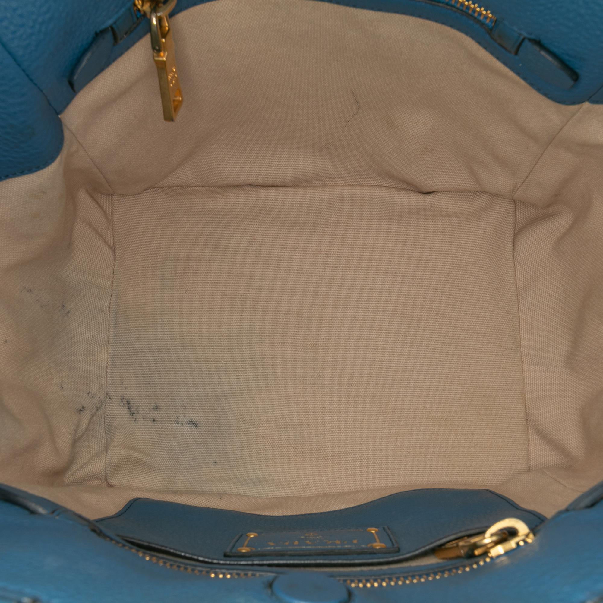 Prada Vitello Daino Tote