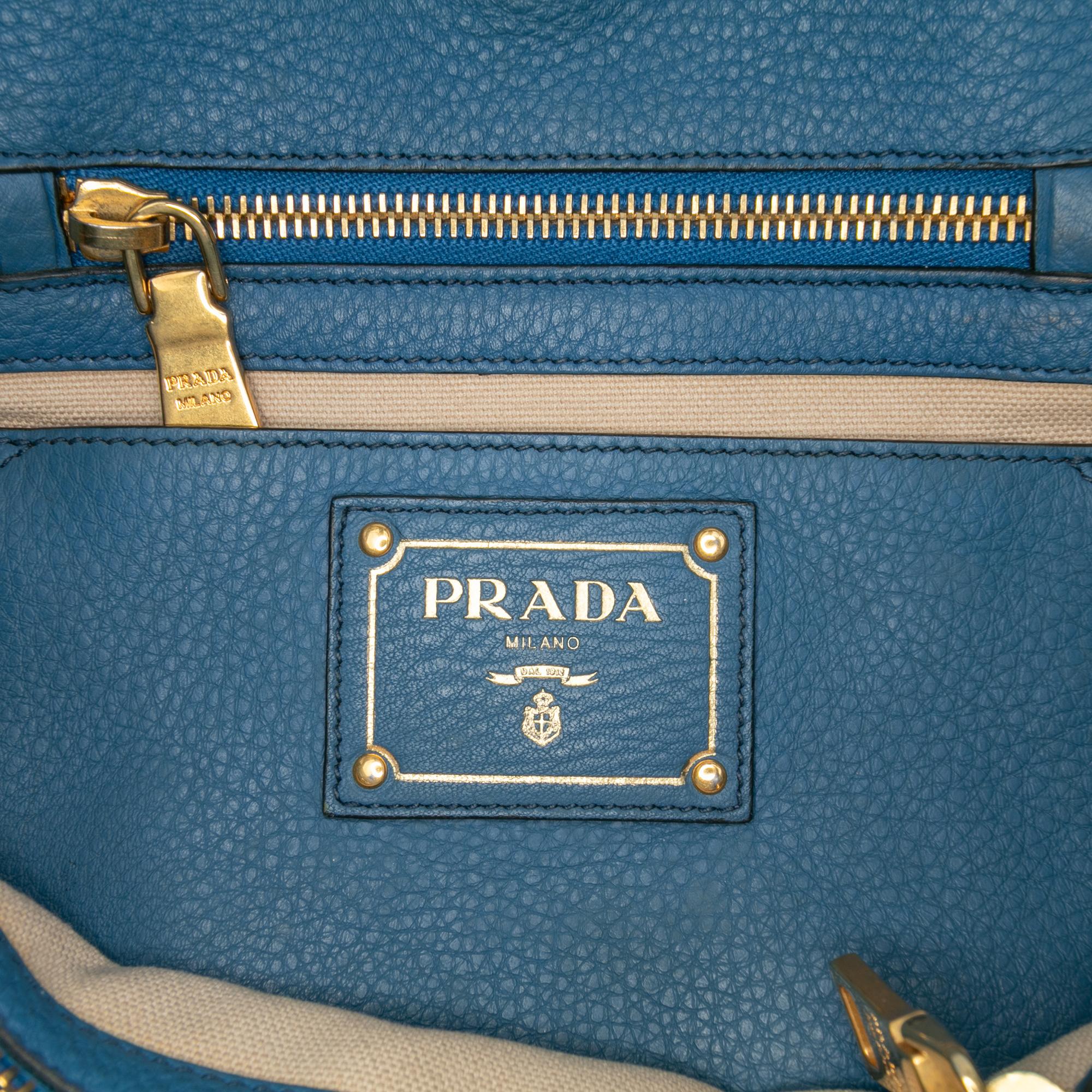 Prada Vitello Daino Tote