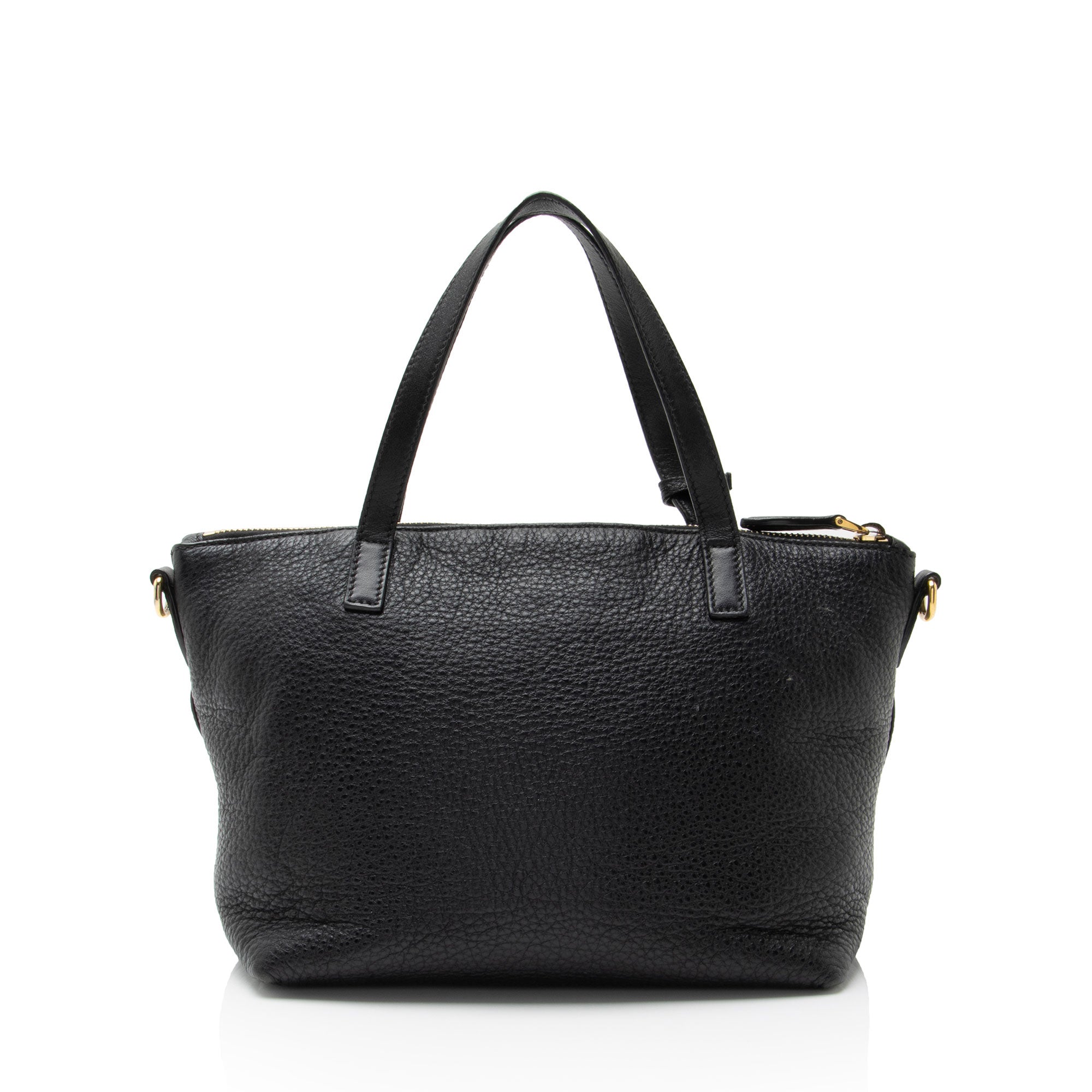 Prada Vitello Diano Pocket Mini Tote