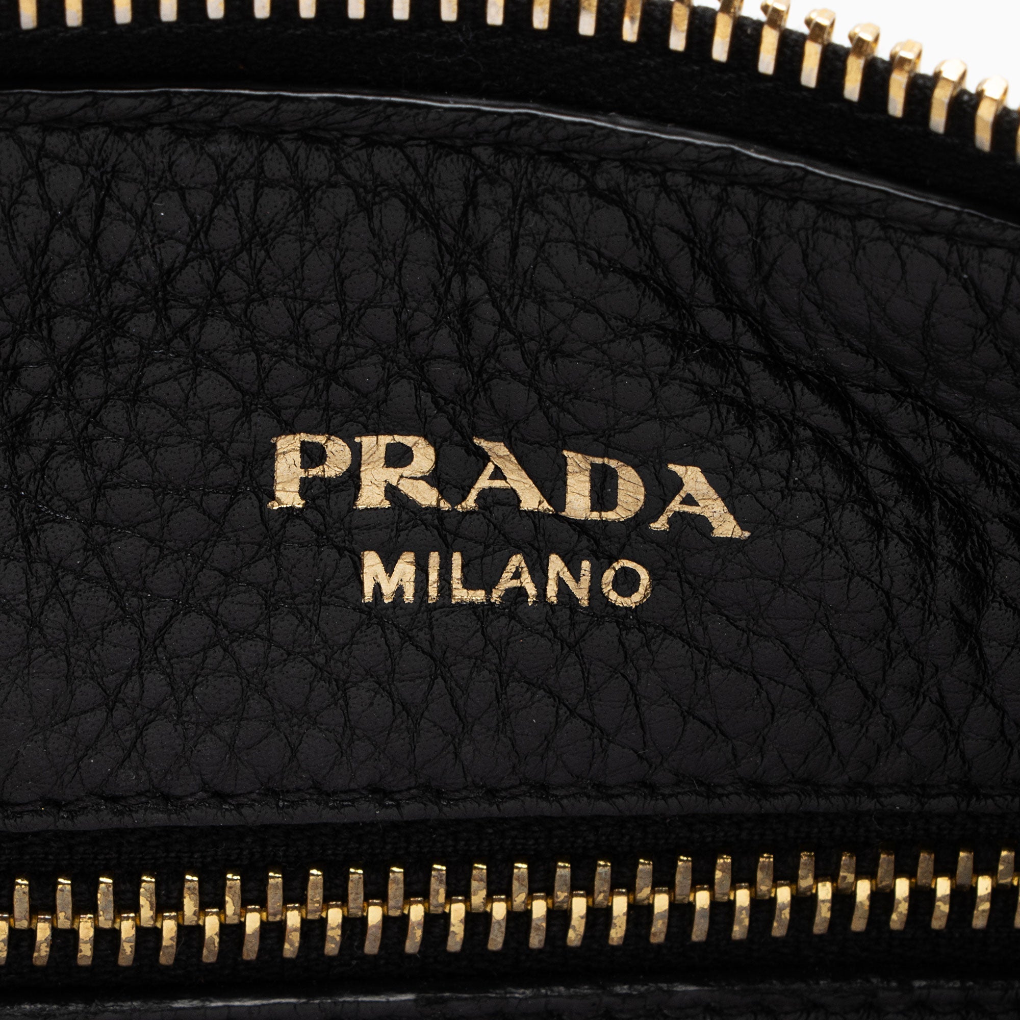 Prada Vitello Diano Pocket Mini Tote