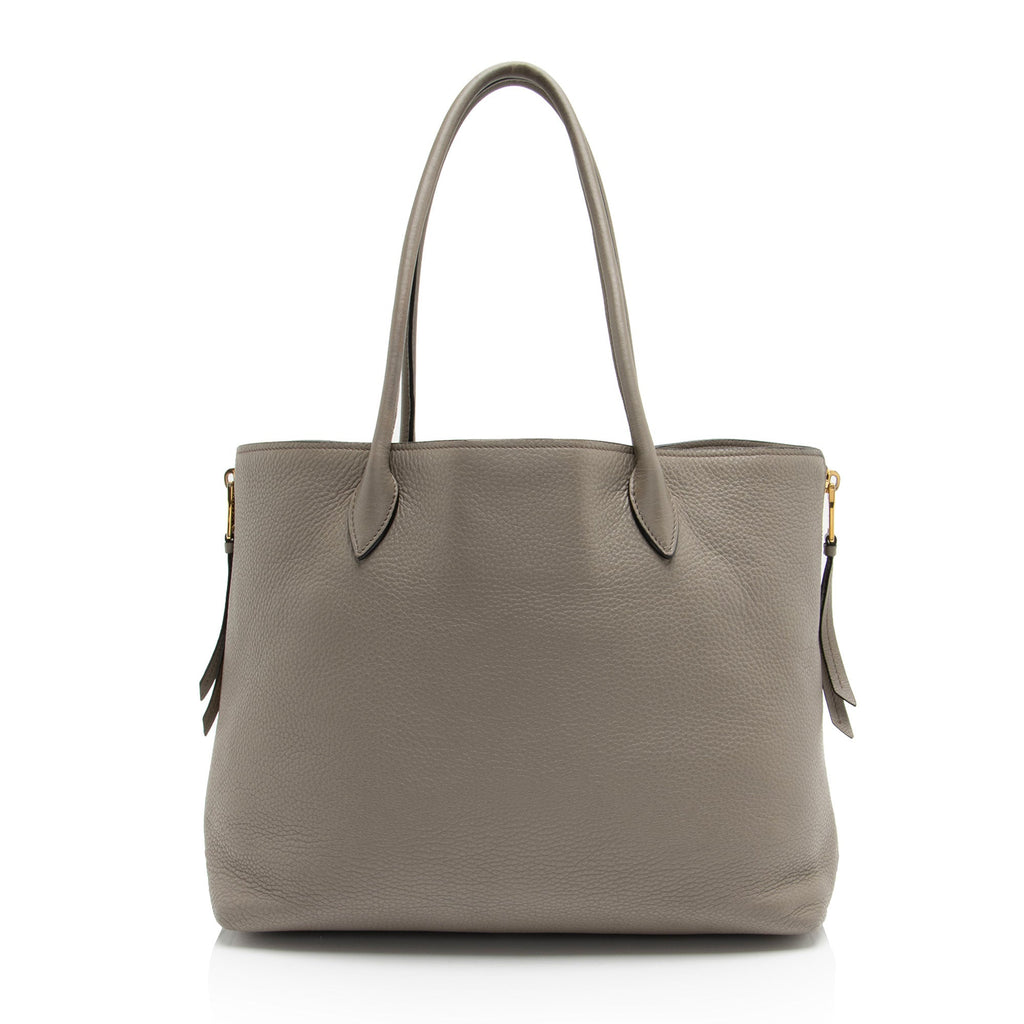 Prada Vitello Diano Top Handle Shopper Tote