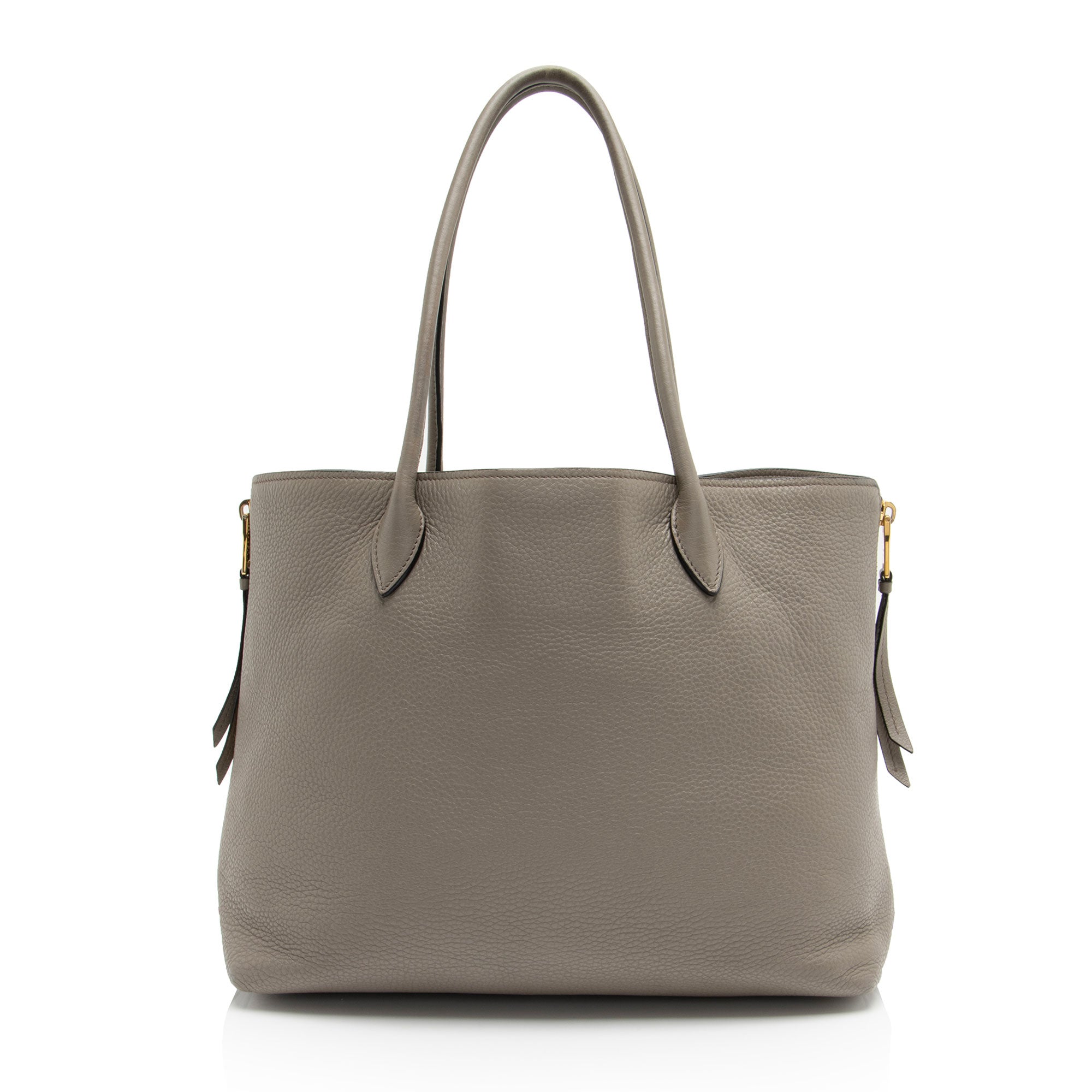 Prada Vitello Diano Top Handle Shopper Tote
