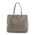 Prada Vitello Diano Top Handle Shopper Tote