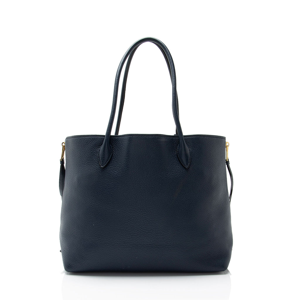 Prada Vitello Diano Top Handle Shopper Tote