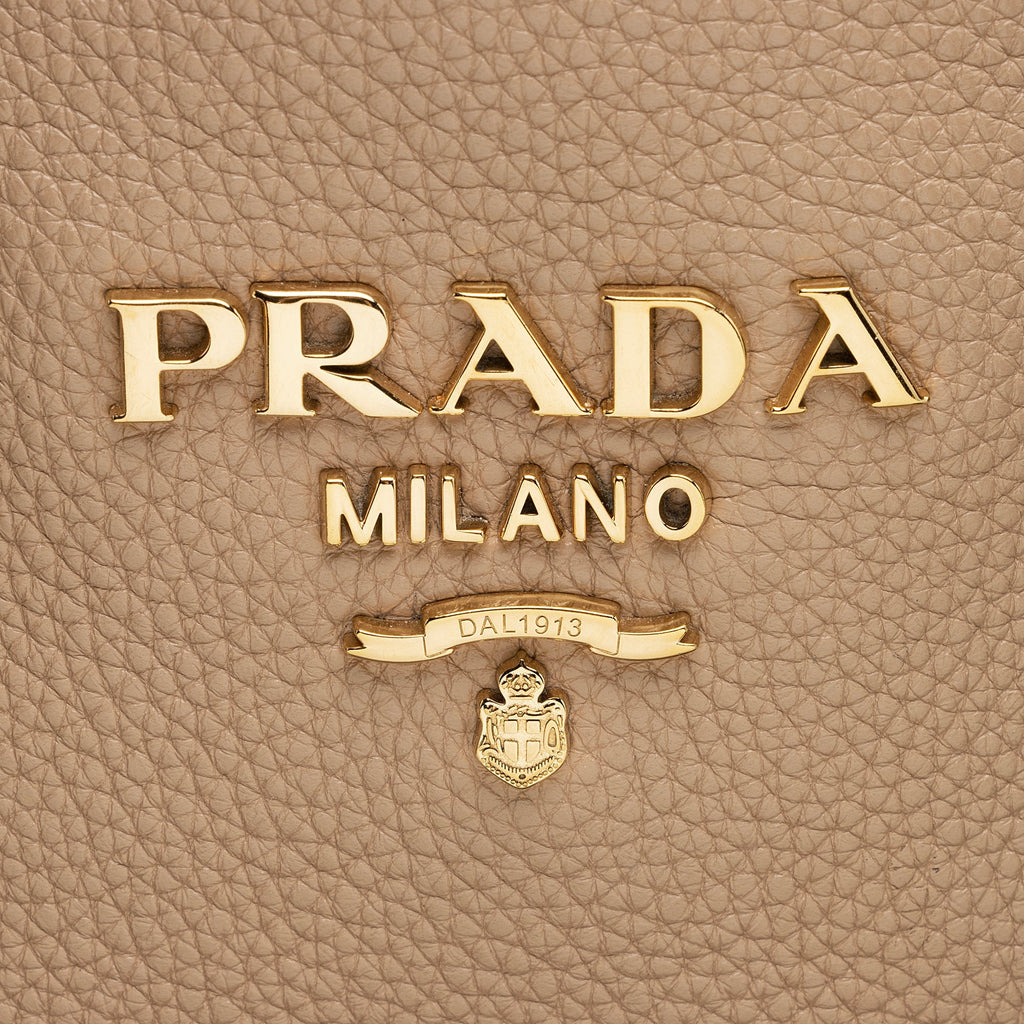 Prada Vitello Phenix Convertible Medium Tote (SHF-22748)