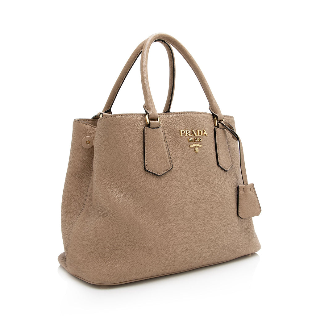 Prada Vitello Phenix Convertible Medium Tote (SHF-22748)