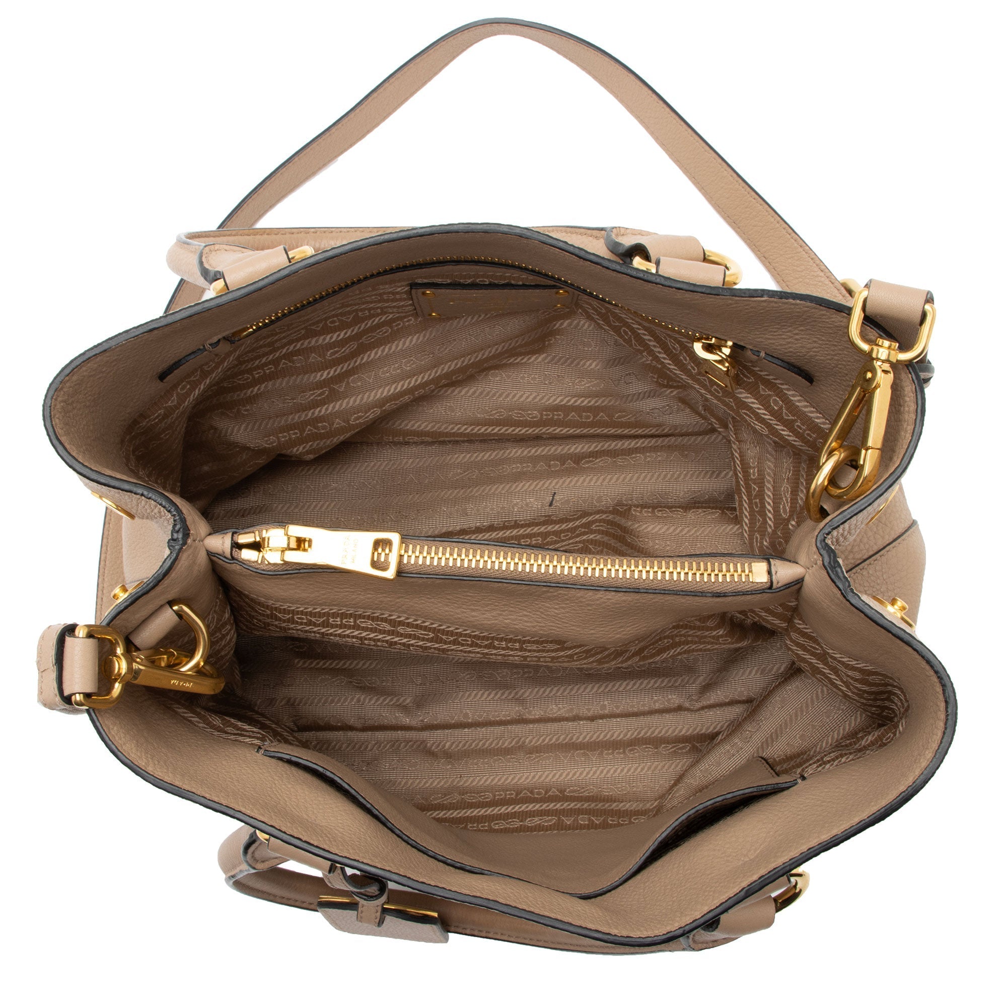 Prada Vitello Phenix Convertible Tote (SHF-YGc48a)