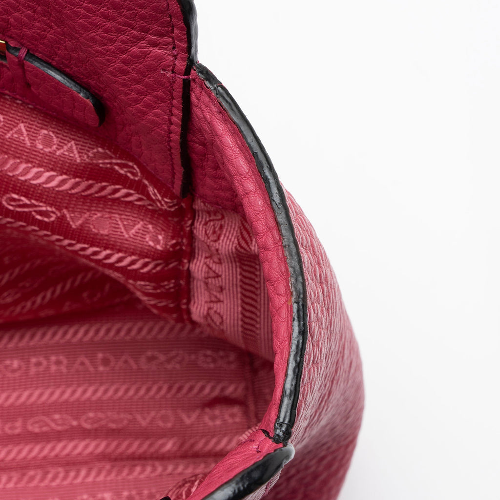 Prada Vitello Phenix Medium Open Tote