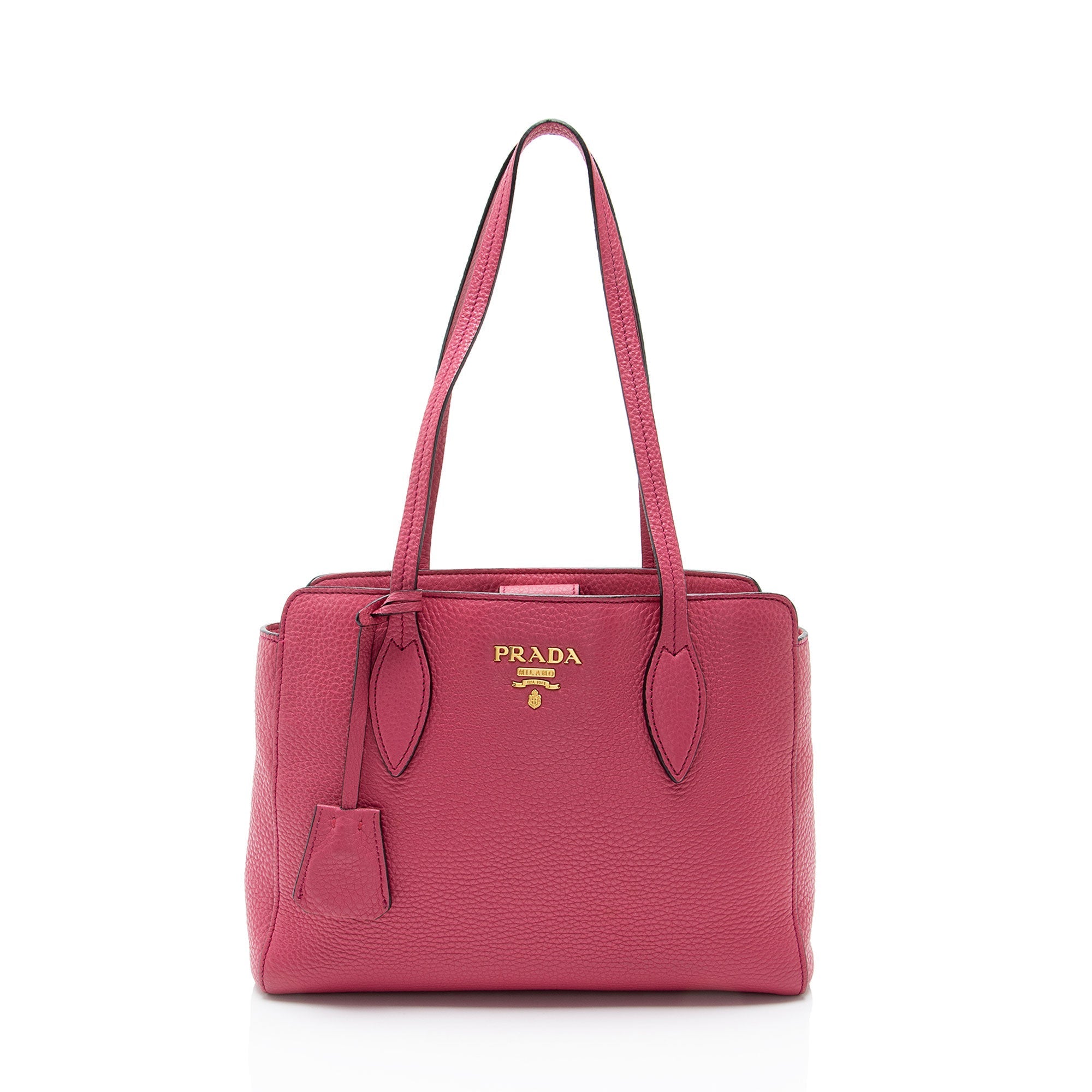 Prada Vitello Phenix Medium Open Tote