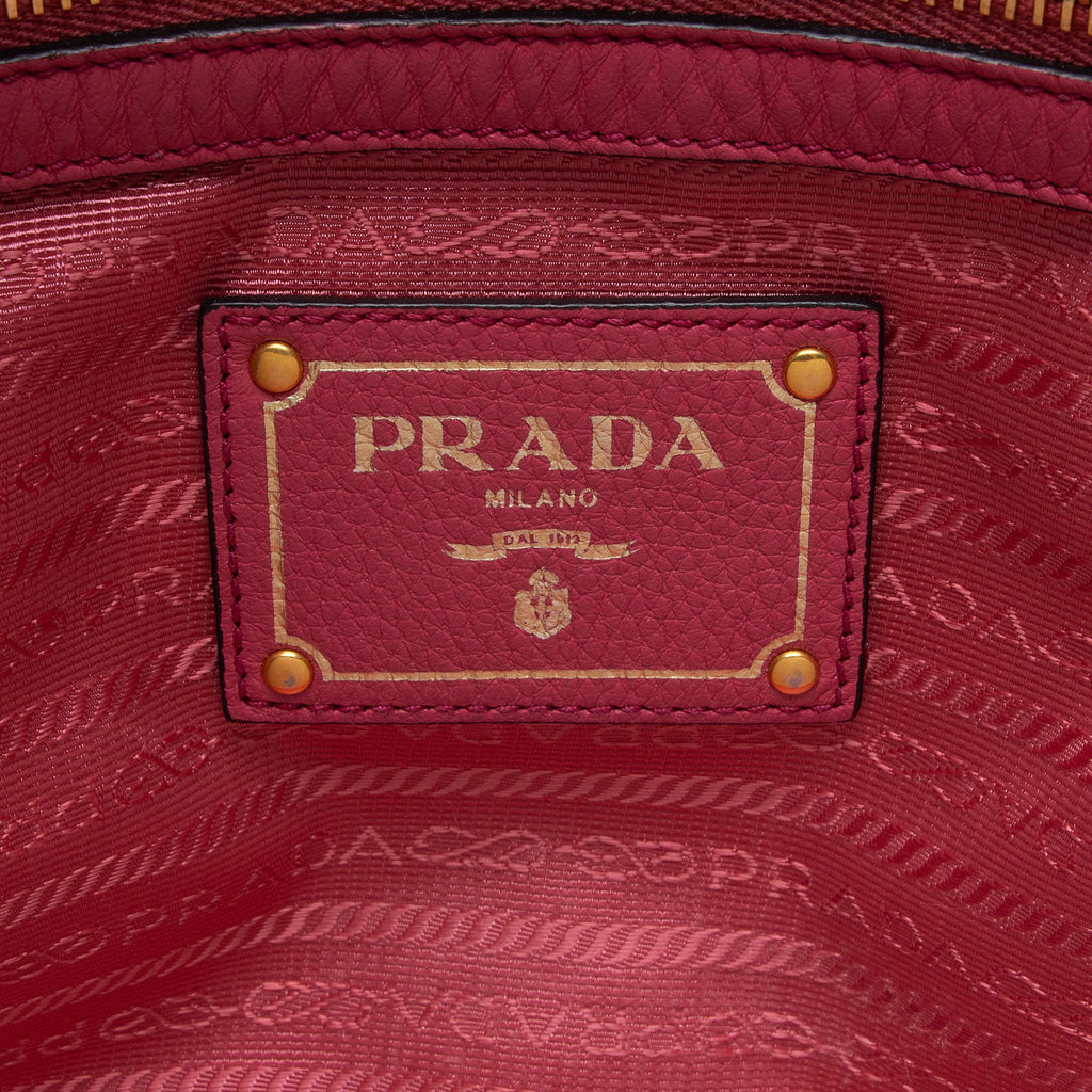 Prada Vitello Phenix Medium Open Tote