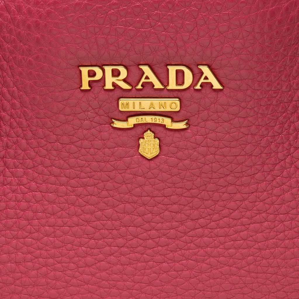 Prada Vitello Phenix Medium Open Tote
