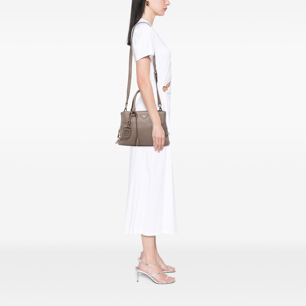 Prada Vitello Phenix Open Convertible Tote