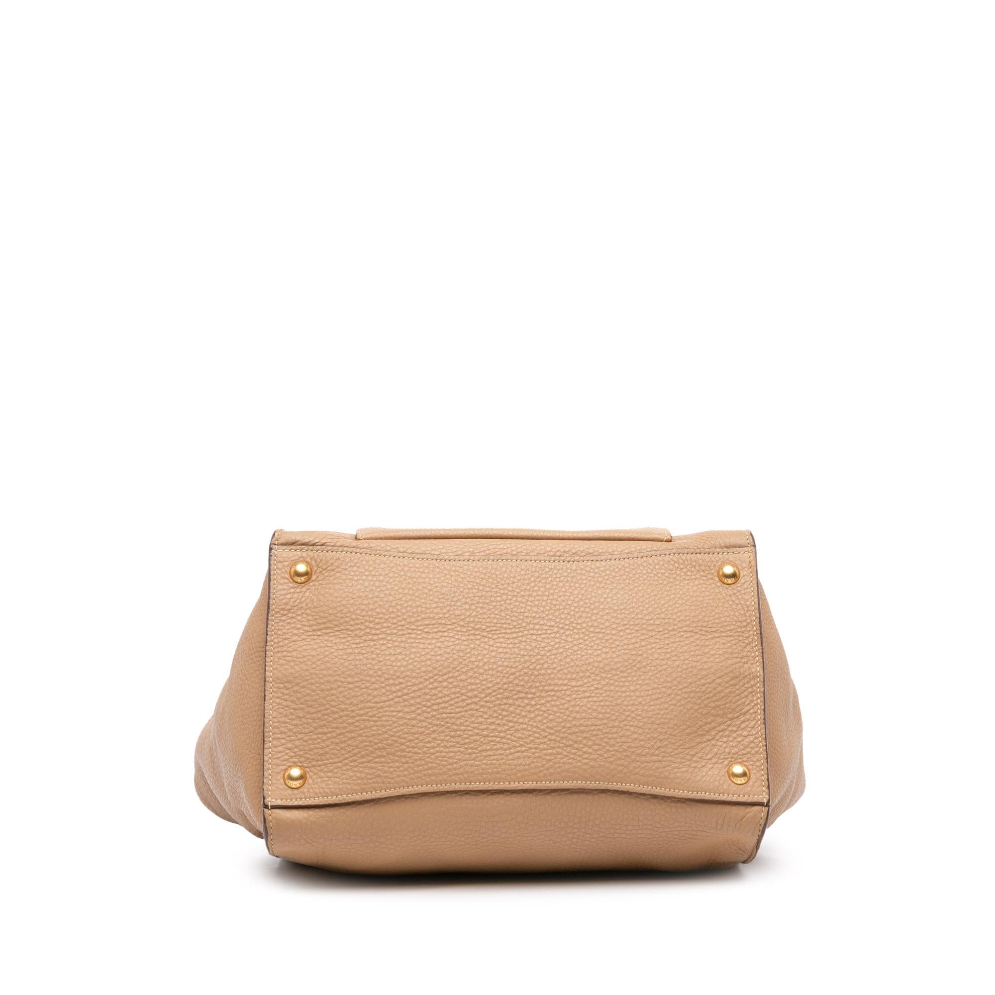 Prada Vitello Phenix Shopping Tote