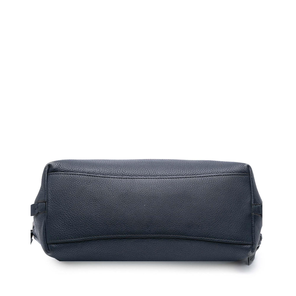 Prada Vitello Phenix Side Zip Shopper Tote