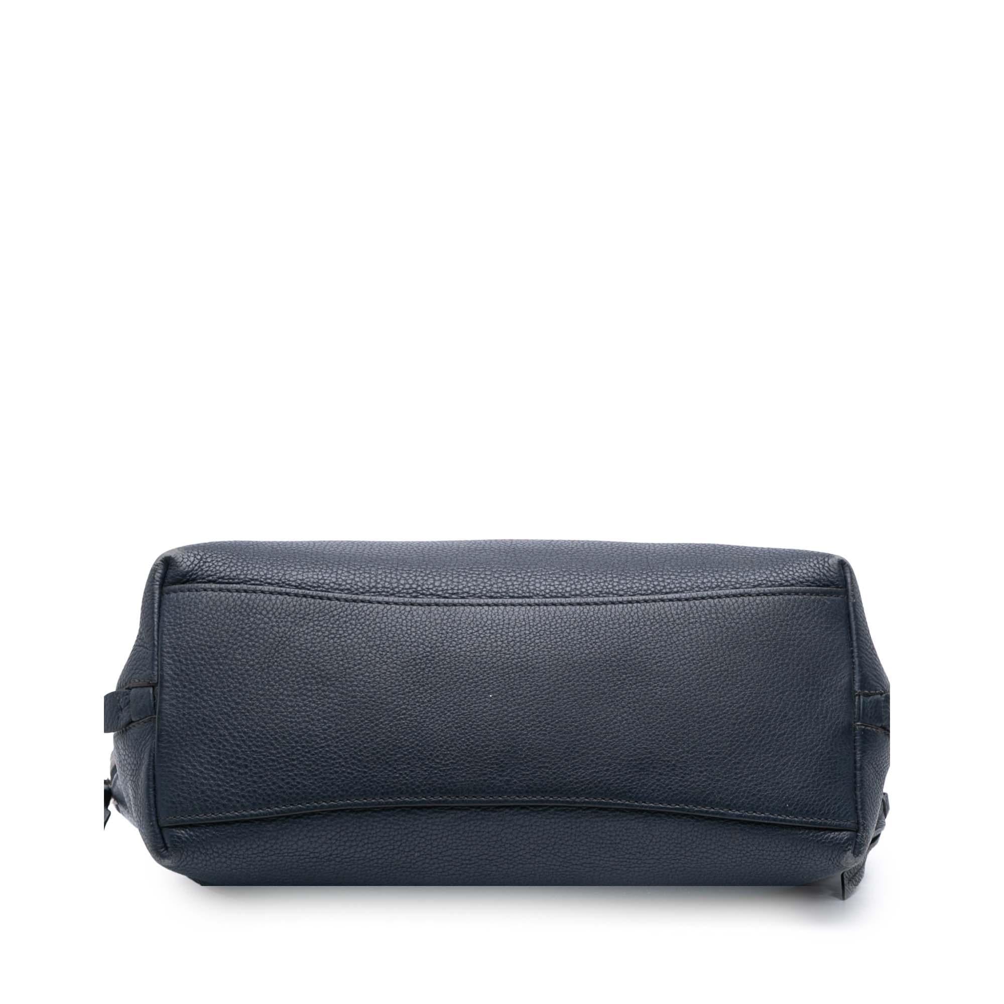 Prada Vitello Phenix Side Zip Shopper Tote
