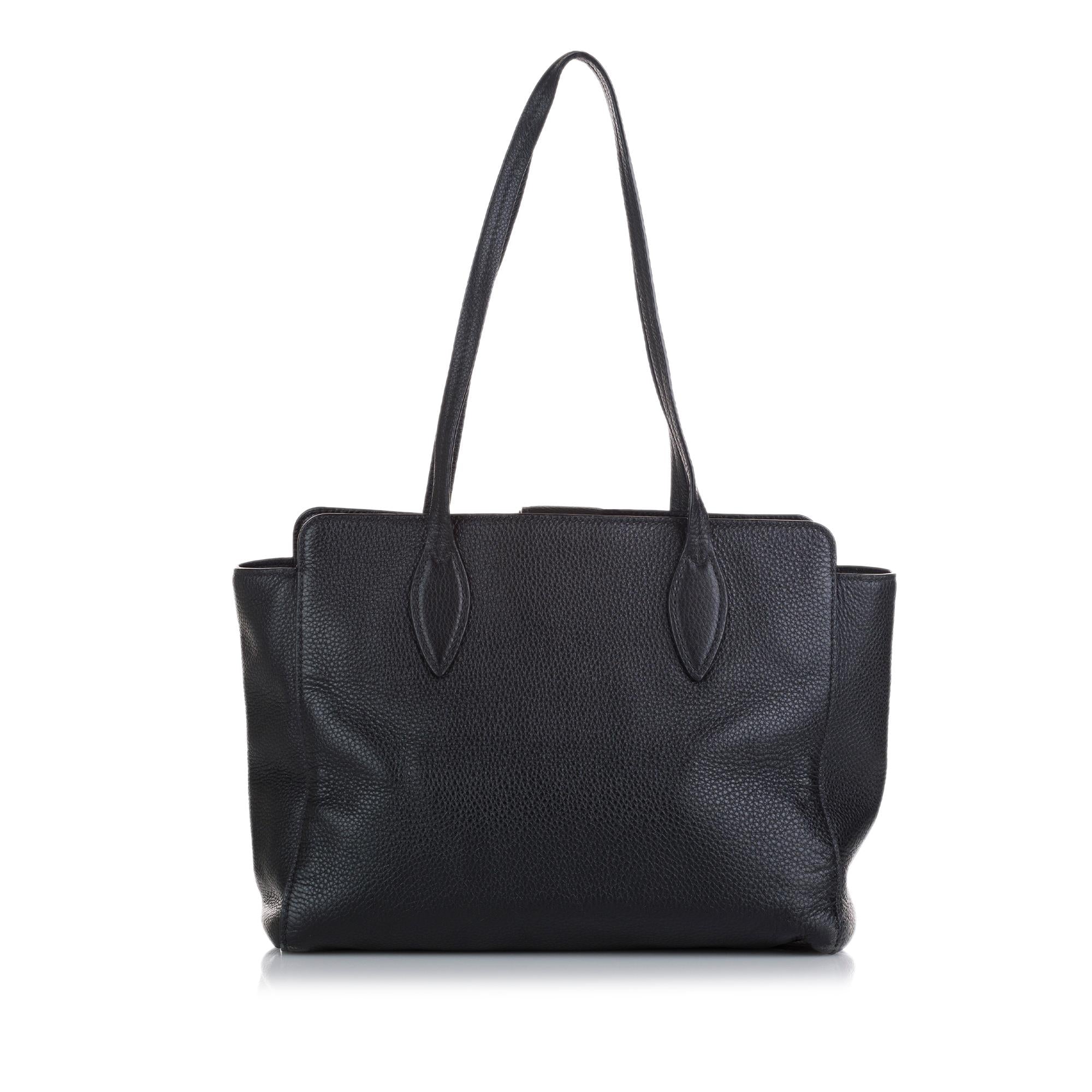 Prada Vitello Phenix Tote (SHG-35714)