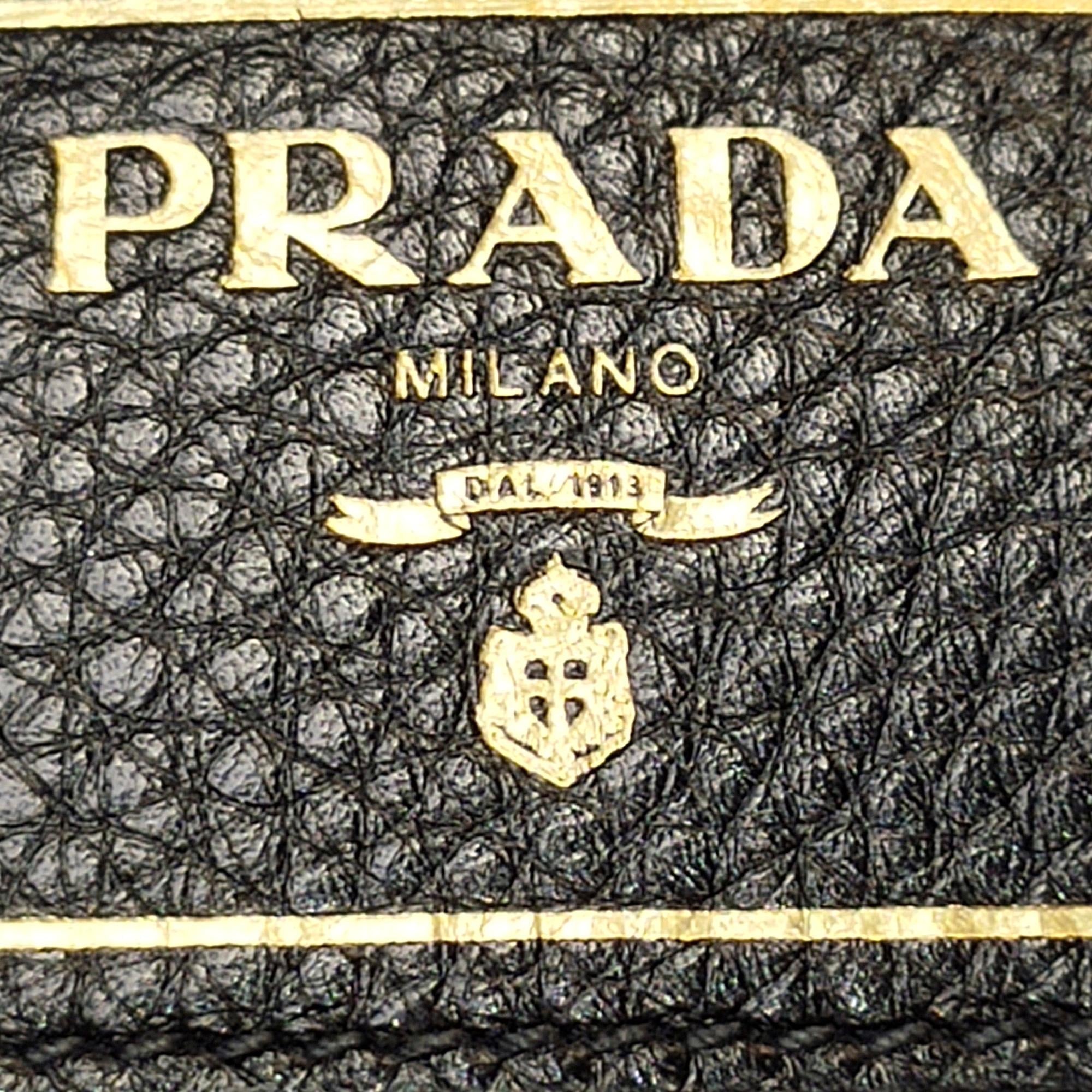 Prada Vitello Phenix Tote (SHG-35714)