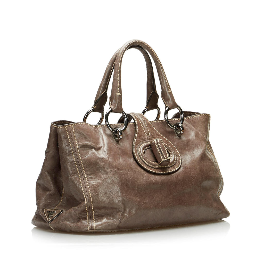 Prada Vitello Shine Tote (SHG-ntS044)