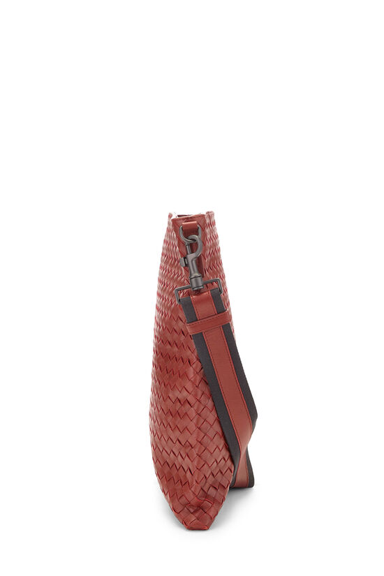 Bottega Veneta Intrecciato Weave Messenger Bag