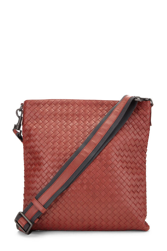 Bottega Veneta Intrecciato Weave Messenger Bag