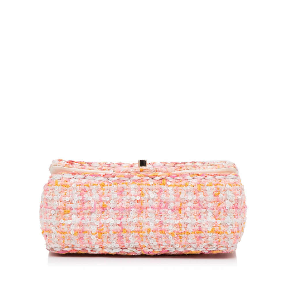 Chanel Classic Flap Bag Mini Multicolor Tweed SiLouis Vuittoner