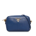 Prada Crossbody Bag Small Blue Safano